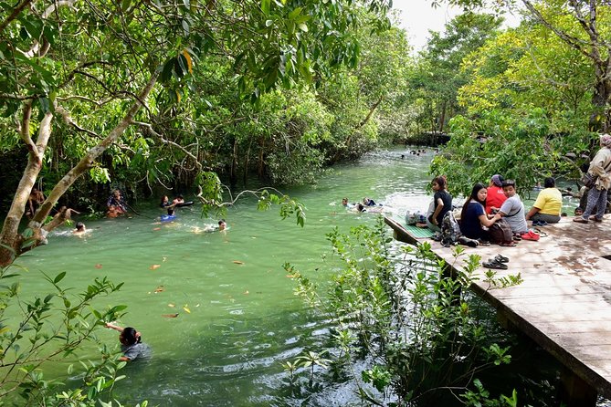 1 Day Khao Sok Jungle Safari and 2 Days Cheow Lan Lake Explorer from Krabi - Krabi pickup, Tha Pom Klong Song Nam, and Wat Bang Riang: a calmer start than you expect