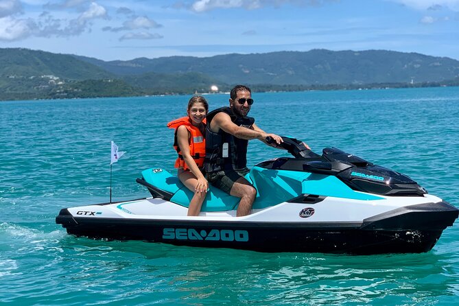 2.5 hours Pig Island-Virgin Islands & Snorkeling Jet Ski Safari - The ride experience: speed, formation, and what “safe” feels like