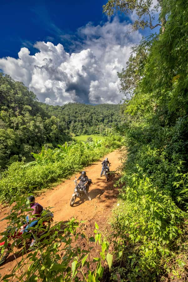 2 day overnight adventure off road scooter tour; Amaz views - Day 1: From Farmland Backroads to Mountain Roads