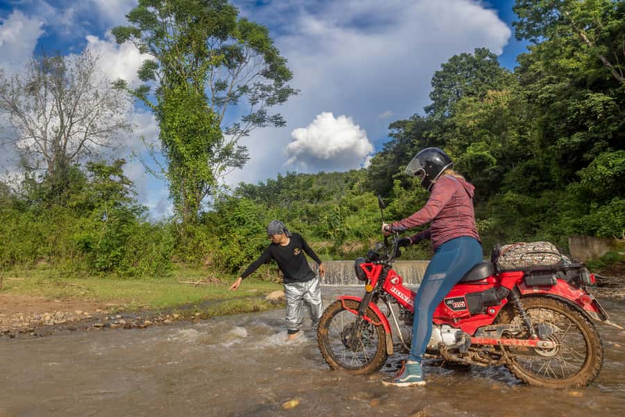 2 day overnight adventure off road scooter tour; Amaz views - River Crossings and Bridge Crossings: The Adventure Core