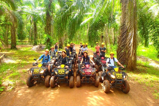 2 Hrs Zipline + ATV Riding 40 Minutes in Krabi - ATV riding for about 40 minutes: speed, bumps, and muddy trails