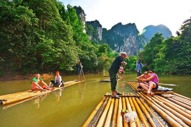 3 Day Phuket to Khao Sok National Park Tour Package - Cheow Lan Lake long-tail boat cruise: Khao Samklur and dam viewpoints