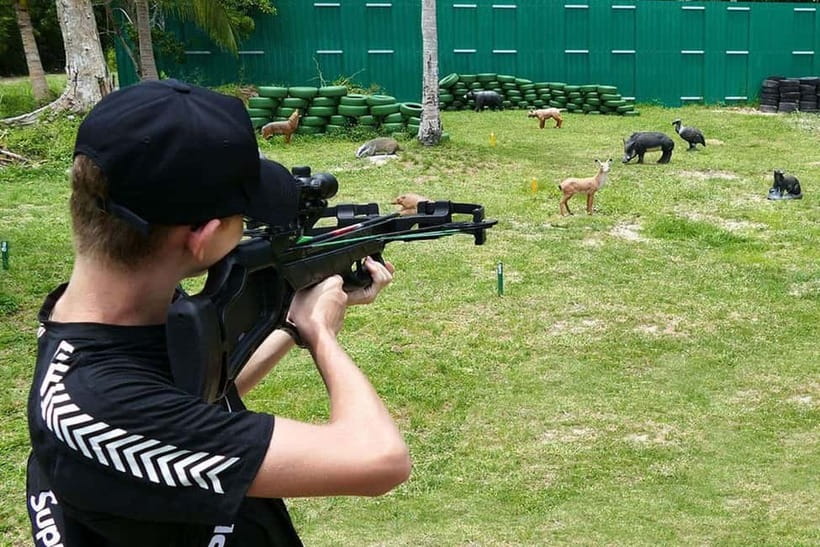 "3D-Challenge" Bow and Crossbow Shooting - What happens in the 60 minutes: from basics to a full 3D round