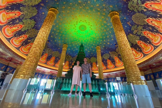 3hr Sunset Canal Cruise & Stop at Biggest Buddha (fully guided) - Wat Paknam Phasi Charoen and the Biggest Buddha: the main event
