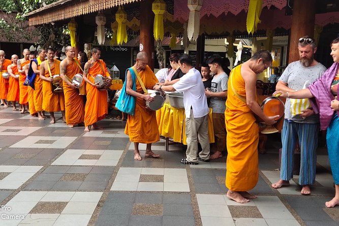 4 highlights: Sticky Waterfall/Elephants/local market /Wat Banden - Wat Banden: spiritual focus and a different kind of wow