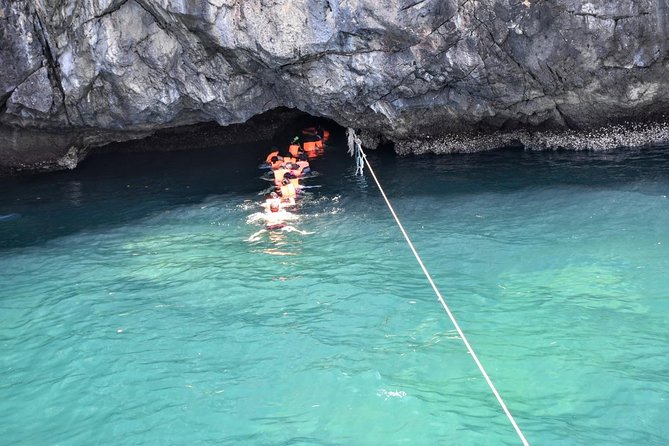 4 Island Snorkel Tour to Emerald Cave by Speed Boat from Koh Lanta - Morakot (Emerald) Cave: The 280-Foot Tunnel Swim