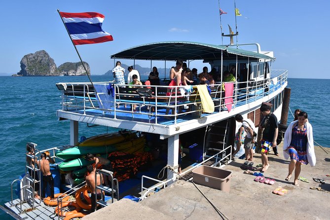 4 Island Tour to Emerald Cave at Koh Mook by Big Boat from Koh Lanta - Koh Mook and Morakot Cave: the Emerald Cave swim at low tide