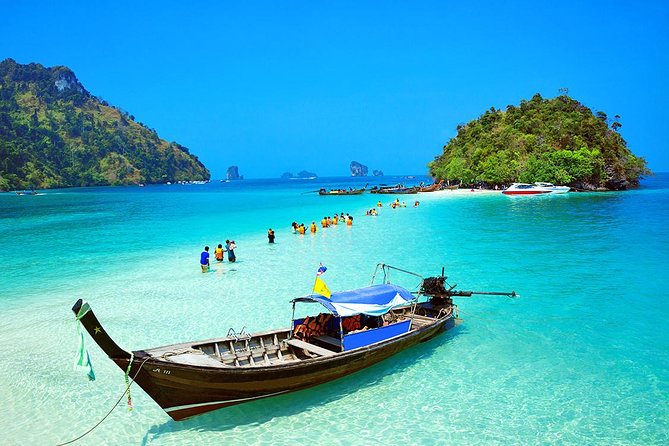 4 Islands Full-day Tour from Krabi with Tub, Chicken, Poda Island & Phra Nang - Poda Island (Koh Poda): your second hour in the water