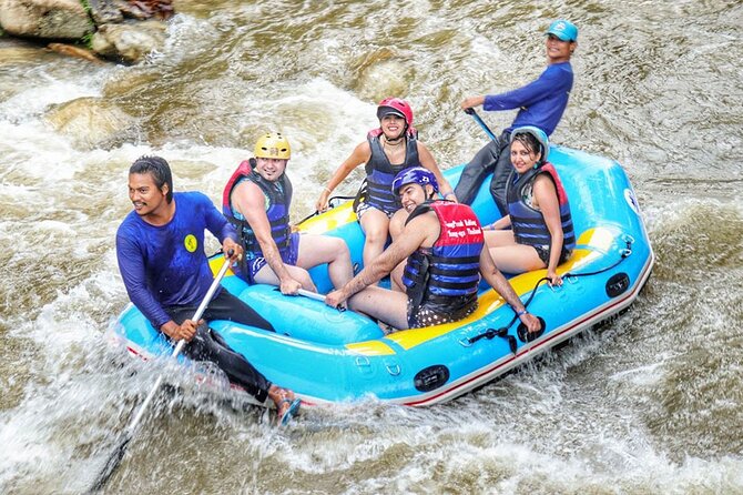 5 km Rafting, ATV & Zipline Tour From Krabi - The main event: 5 km whitewater rafting on the Songpreak River