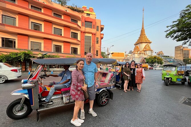 8 Hours Tuk Tuk Private Tour within Bangkok Area: Customed Trips - Wat Arun (Temple of Dawn): the riverside stop you’ll remember