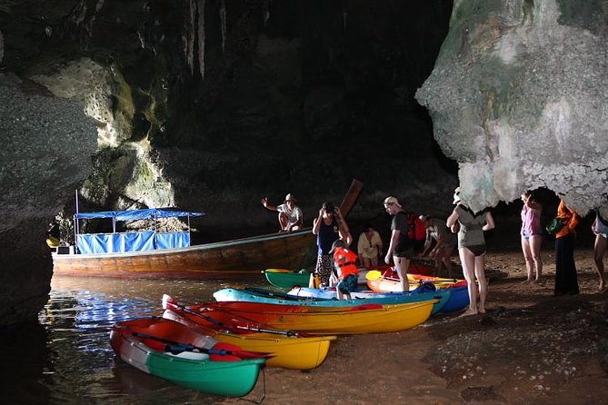 A full day exploring kayaking 3 islands (Talabeng sea cave) - Koh Bubu Beach Time: Lunch, Fruit, and a Breather on Shore