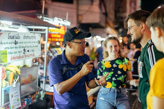 A Magical Evening in Bangkok: Private City Tour - Street food, local drink/snack, and the rooftop-view style ending