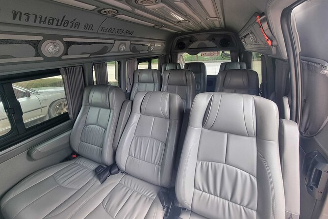Airport transfer in Rayong from Airport to Hotel (UTP) - Vehicle Choices: SUV, Minivan, or Van With the Right Luggage Fit