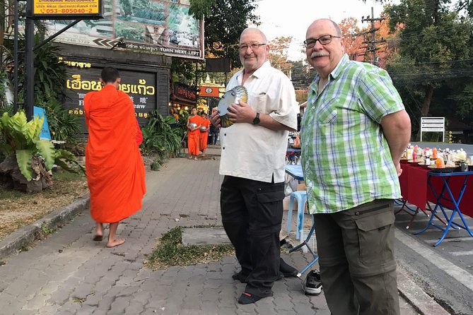 Alms and Wat Phra That Doi Suthep Private Chiang Mai Tour - Private guide benefits: you get control over the day