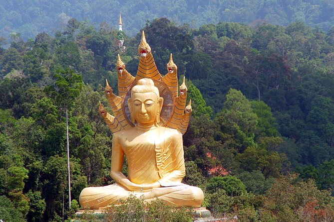 Amazing 3 Temples - Bang Rieng Pagoda: Hilltop Views and a Golden Buddha Moment