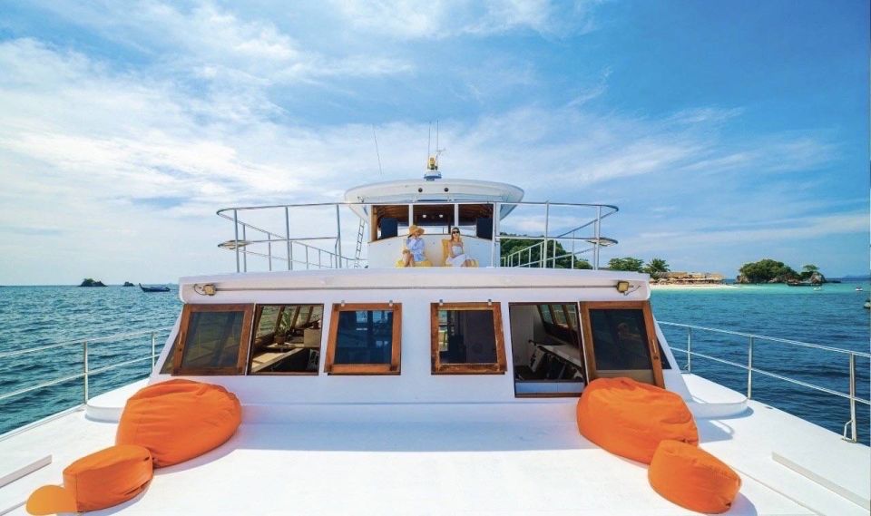 Amazing Coral Island & Sunset Dinner with Power Catamaran - The catamaran cruise: comfort, views, and the pace shift