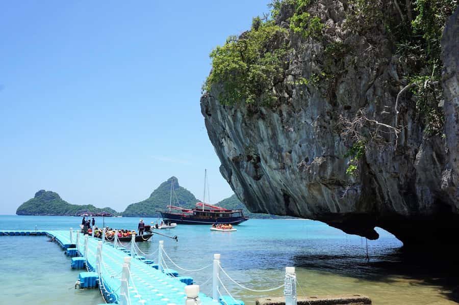 Ang Thong Full-Day Cruise with Sunset by The Red Baron Boat - Sailing with sunset in mind: the ride back is part of the ticket
