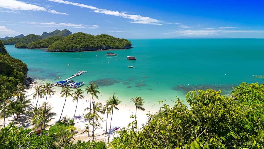 Ang Thong Full-Day Cruise with Sunset by The Red Baron Boat - Koh Samui to Petcherat Marina: plan around a real travel day