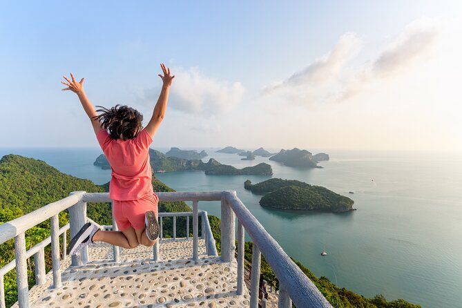 Ang Thong Marine Park Full-Day Speedboat VIP Tour - Getting out of Samui: breakfast, the crossing, and snorkeling setup
