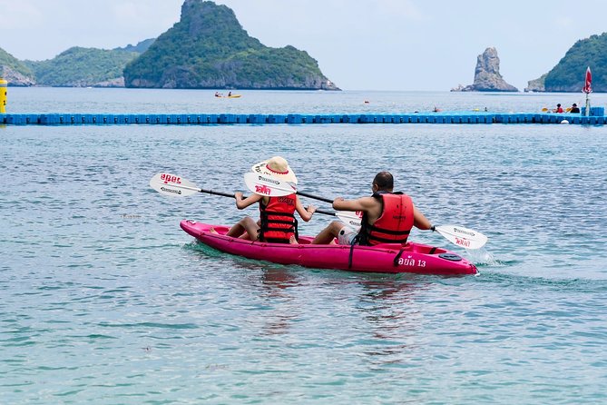 Angthong 42 Islands Tour Small Group Maximum Of 16 Guests From Koh Samui - Talay Nai Blue Lagoon Steps: Swim, Sunbathe, and Time Your Snorkel