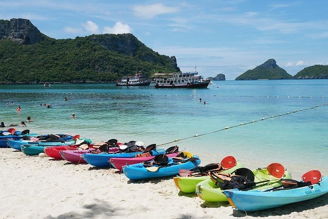 Angthong National Marine Park Trip + Kayaking By Big Boat From Koh Samui - Stop-by-stop: Wua Ta Lap, Bua Bok viewpoint, and the cave power trio
