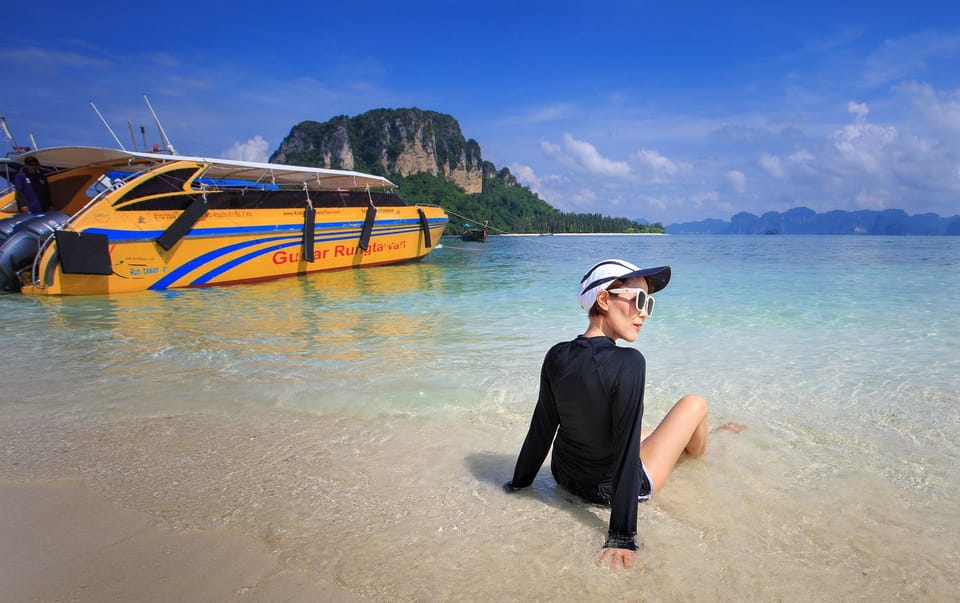 Ao Nang: 4 Islands Day Tour by Speedboat or Longtail Boat - Ao Nang’s 4 islands circuit: fast water, big views