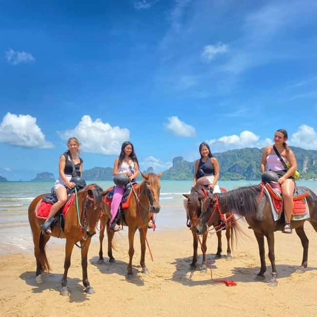 Ao Nang: Horse Riding Tour and kayaking clongrood - The 1-hour horseback ride through Krabi countryside and rainforest edges
