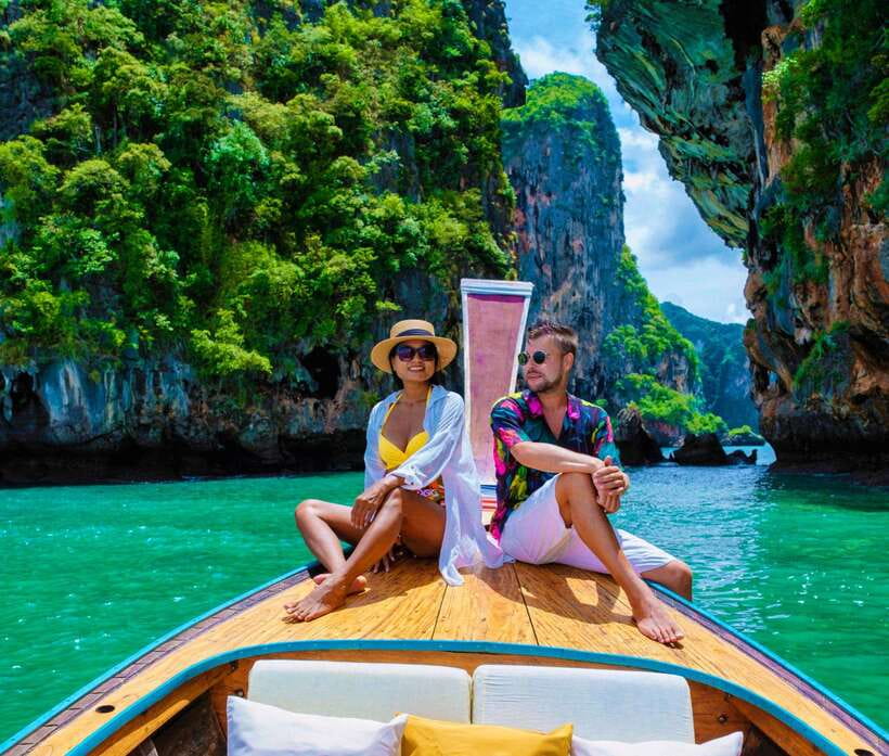 Ao Nang: Island-Hopping Snorkel Tour w/ Amazing Hong Island - Lading Island beach lunch: Thai buffet right on the sand