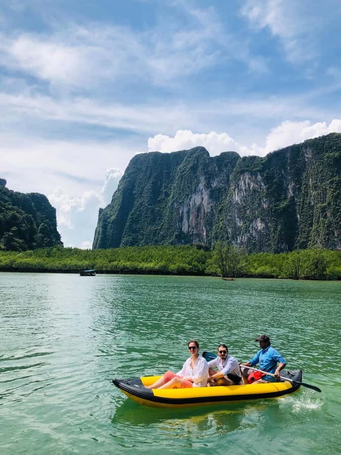 Ao Nang: James Bond & Hong Islands w/Canoeing by Speed Boat - James Bond Island and Khao Phing Kan Caves: The Movie Set Feel