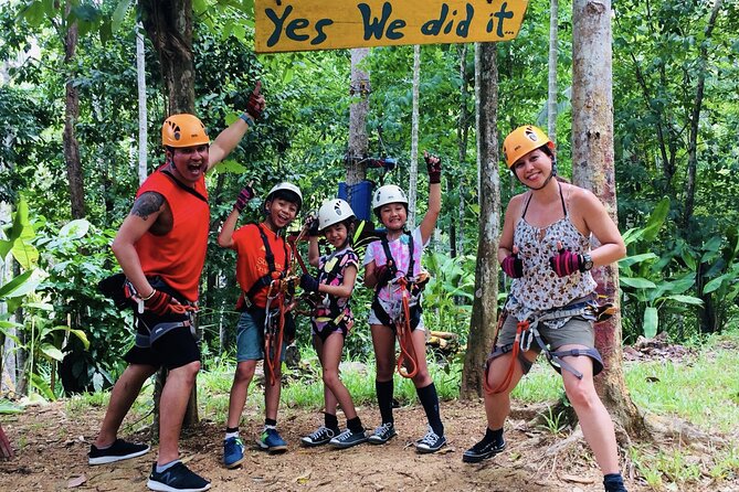 Aonang Fiore Zip Line Adventure in Krabi - Pickup, transfers, and timing near Ao Nang Beach