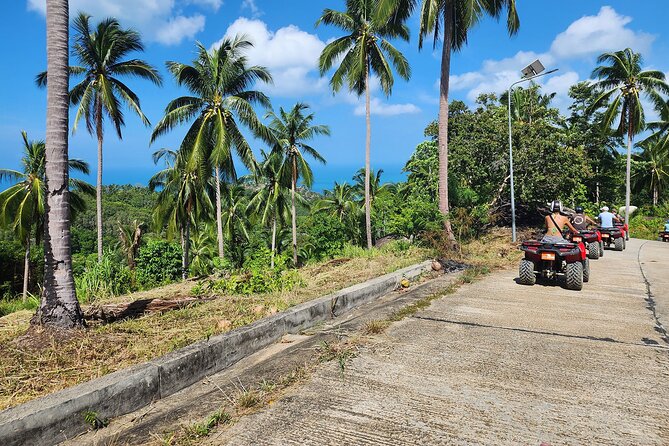 ATV 1.5 Hours Jungle Safari Tour On Koh Phangan - Downhill Runs, Cooling Off, and the Return to Camp