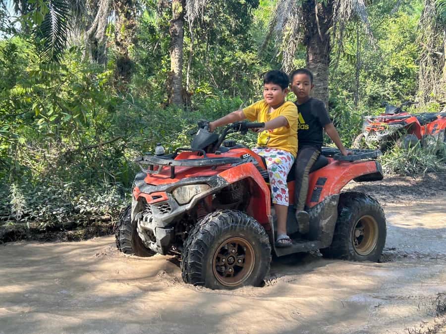ATV adventure and shooting range - How the Ao Nang pickup and transfer sets the tone