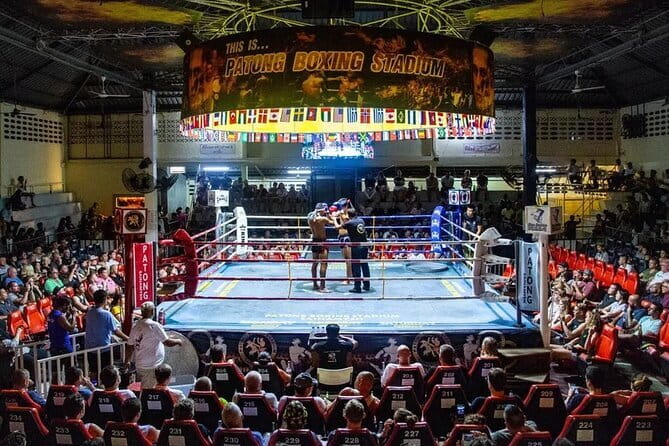 Authentic Muay Thai Fights at Patong Boxing Stadium in Phuket - What’s included: admission, a guided check-in, and a full fight card