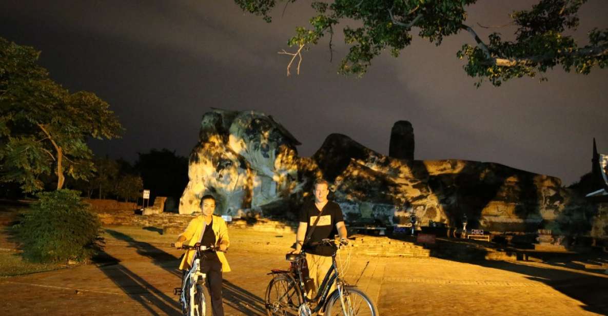 Ayutthaya: 3-Hour Sunset Ride Bike Excursion - Getting started near Pom Phet Fort: bikes, helmet, and an early briefing