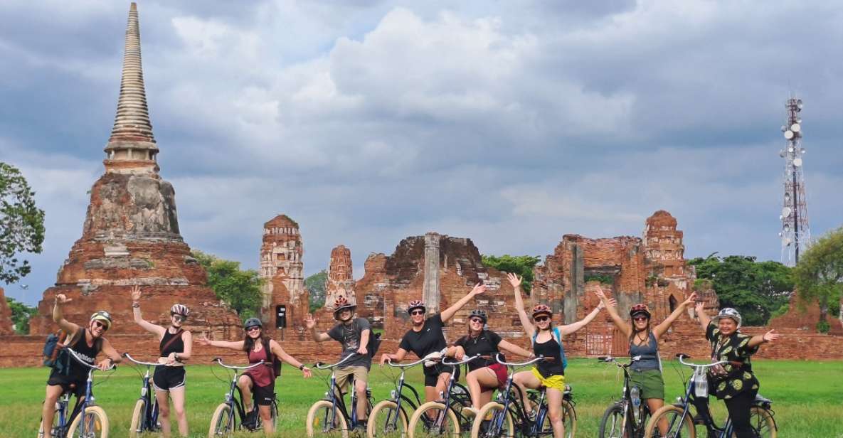 Ayutthaya City and Historical Park Bike Tour - Along the river: Muslim community craft and palm-leaf mobiles