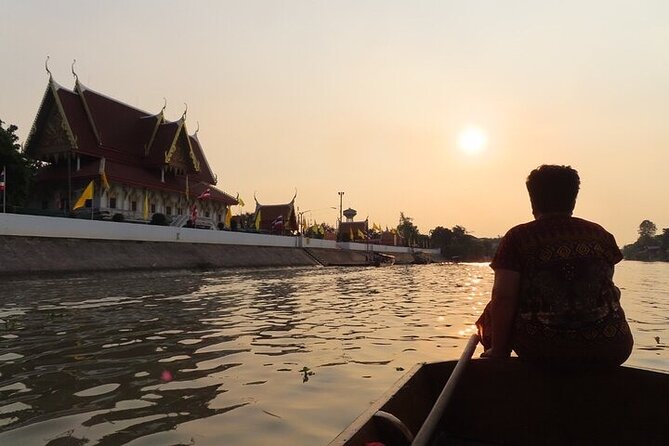 Ayutthaya Funky Frogy Tuk Tuk Experience With Famous Temple - Wat Lokayasutharam: the reclining Buddha’s scale is the whole point