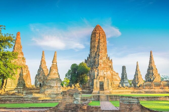 Ayutthaya Guided UNESCO Heritage Tour Including Lunch & Transfers - Wat Yai Chai Mongkol: study roots and a temple with names
