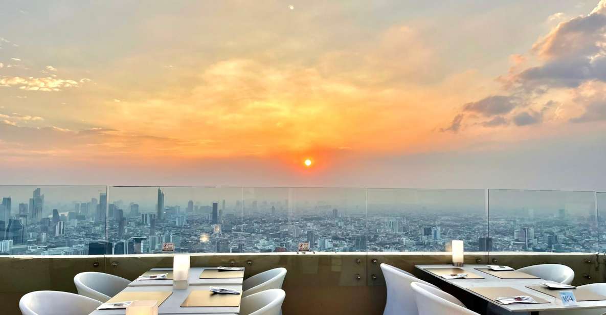Baiyoke Tower Balcony Buffet & Observation Deck 81st Floor - The buffet experience: balcony vs indoor 81st floor