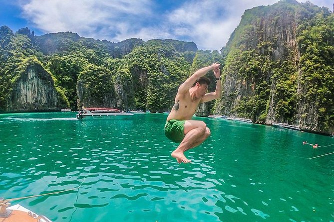 Bamboo Island and Phi Phi Island Full Day Tour From Phuket - Loh Samah Bay: white sand and limestone drama, with an easy beach rhythm