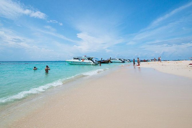 Bamboo Island, Maya Beach and Phi Phi Islands One Day Tour from Krabi - Bamboo Island (Koh Mai Phai): white sand, clear water, and an easy start