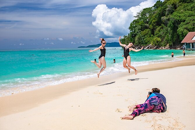 Bamboo Island, Pileh Bay & Phi Phi Island Snorkeling Tour from Phuket - Monkey Beach: a short sand-strip visit with limestone cliff drama