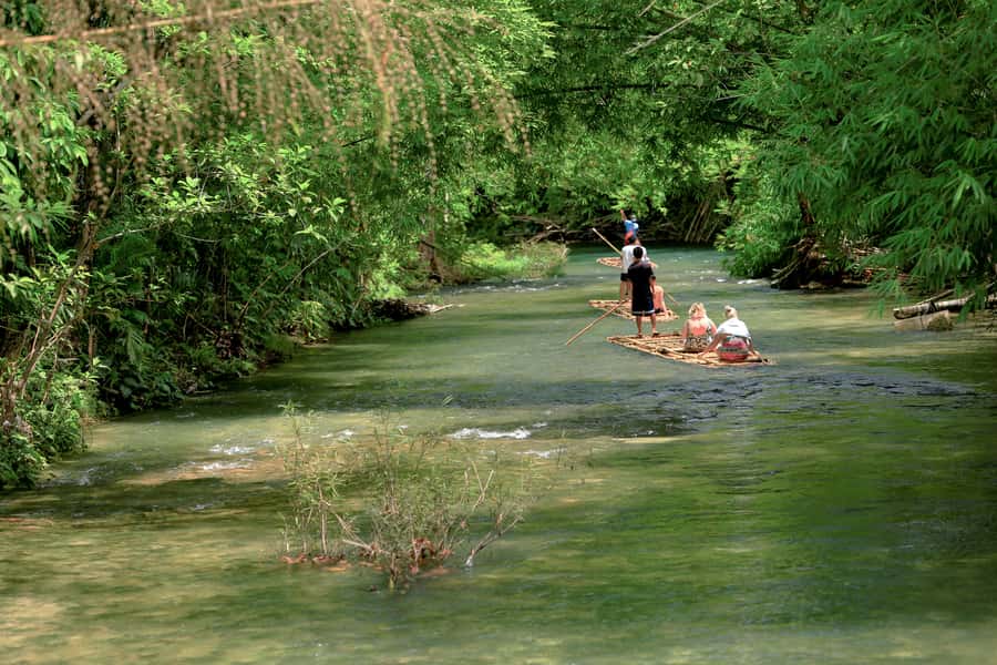 Bamboo Rafting, Waterfall, lunch, Elephant, and Turtle Tour - How the day runs: pickup timing and keeping the pace sane