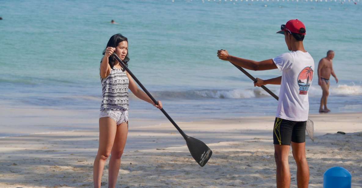 Bang Tao Beach: SUP Lesson - The Phuket water time: what the guided paddle feels like