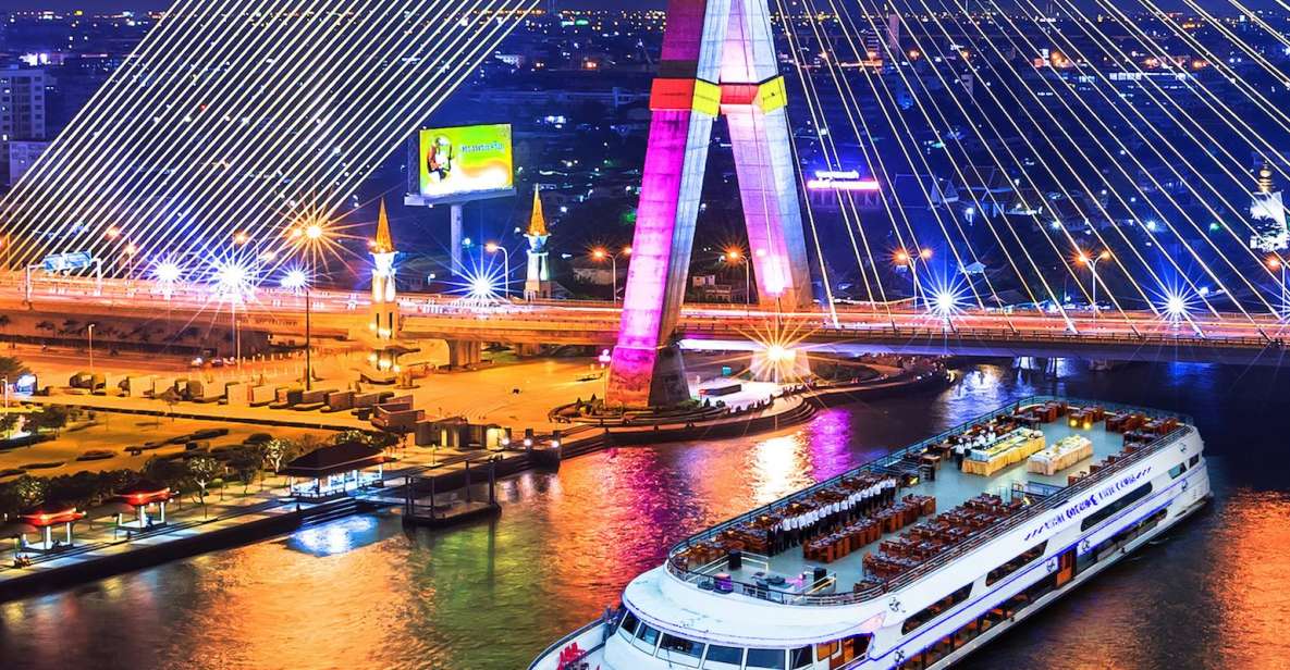 Bangkok: 2-Hour Dinner & Shows on White Orchid River Cruise - Key highlights you’ll care about
