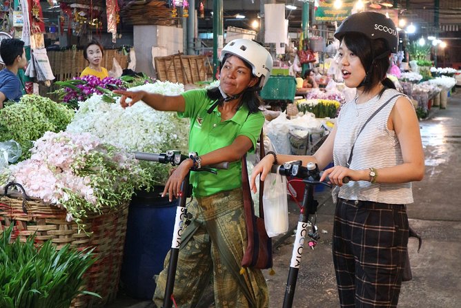 Bangkok at Night by Electric Scooter - Small group size: better control, easier safety