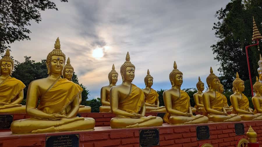 Bangkok: Ayutthaya Day Trip by Private Car with Boat Tour - The land temples: Wat Mahathat, Wat Ratcha Burana, and Wat Yai Chai Mongkhon