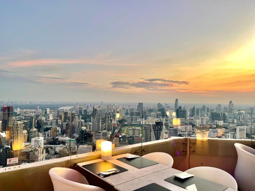 Bangkok: Baiyoke Observation Deck Ticket with Buffet Meal - The Sky Box on the 81st Floor: Balcony of Bangkok Energy