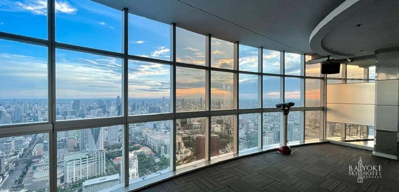 Bangkok: Baiyoke Sky Hotel Observatory Entry Ticket & Drink - 77th Floor Observation Deck: your best first impression