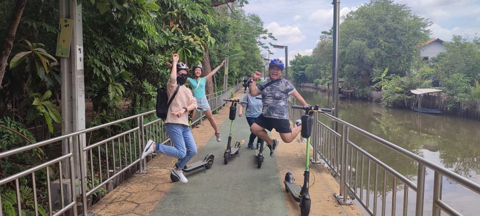Bangkok: Bang Kachao E-Scooter Jungle Tour - Scooting the Green Lung: coconut plantations, mangroves, and small wildlife moments
