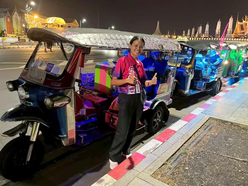 Bangkok: Bangkok's Magic Nighttime Tuk Tuk Adventure - Tuk-Tuk Riding Tips for Comfort and Great Photos